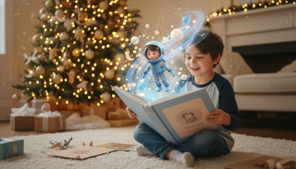 AI Personalized Storybooks Safe for Kids: A Meaningful Christmas Gift for Your Grandson